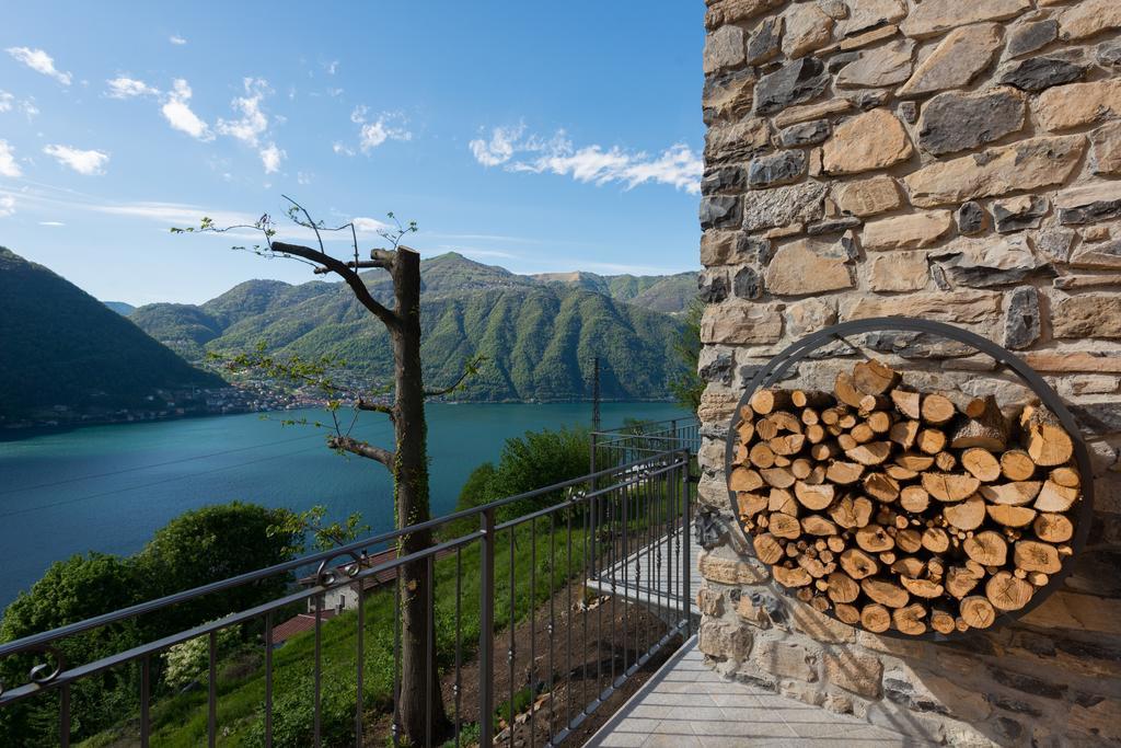 Tra Lago E Montagna Baita La Morena Nesso Exterior foto